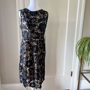 Elegant Black Lace Dress